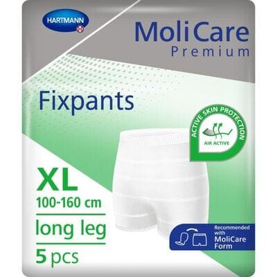 Штанці сітчасті MoliCare Premium Fixpants для фіксації прокладок, подовжені, розмір XL №5