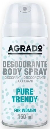 Дезодорант спрей Agrado Pure Trendy, 150 мл