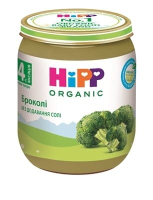 Пюре овочеве HiPP Броколі, 125 г