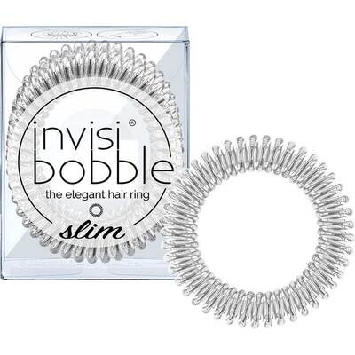 Резинка-браслет для волосся Invisibobble Slim Chrome Sweet Chrome, 3 шт