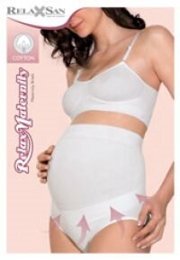 Бандаж-труси допологові Relaxsan RelaxMaternity PRE, артикул 5100, білі, розмір XL