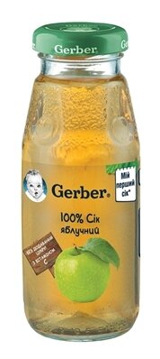 Сік Gerber Яблучний, 175 мл