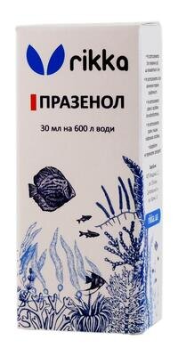 Празенол Rikka для знезараження акваріумної води, 30 мл