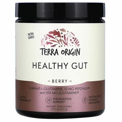 Здоровий кишечник Terra Origin Healthy Gut зі смаком ягід, 243 г