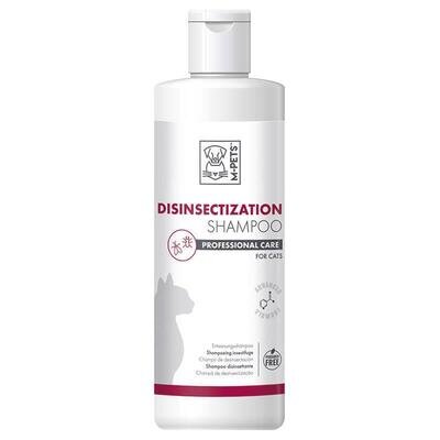 Шампунь дезінфікуючий M-Pets Cat Disinfectation для лікування уражень шкіри, спричинених ектопаразитами у котів, 250 мл