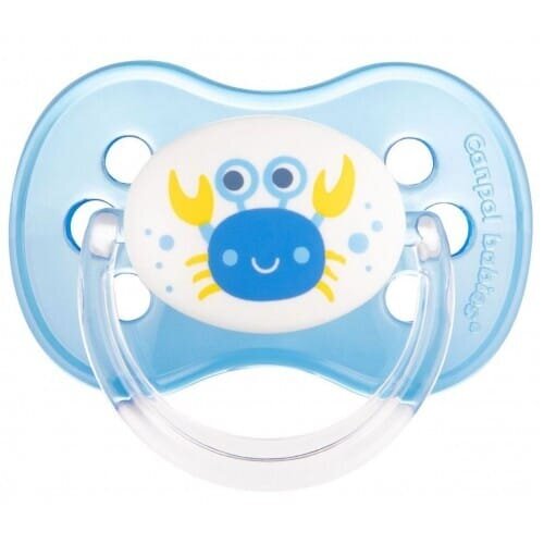 Пустушка силіконова Canpol Babies Nature кругла 22/410, 0-6 місяців, 1 шт