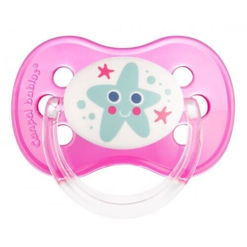 Пустушка силіконова Canpol Babies Nature кругла 22/410, 0-6 місяців, 1 шт