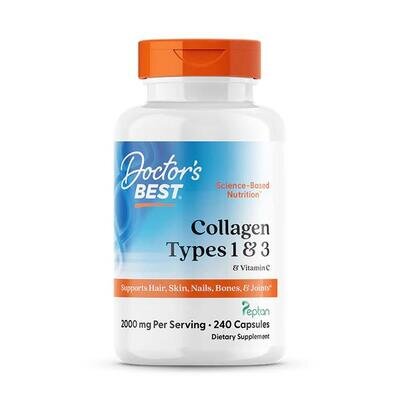 Колаген 1 і 3 типу Doctor's Best Collagen Types 1 & 3, 240 капсул