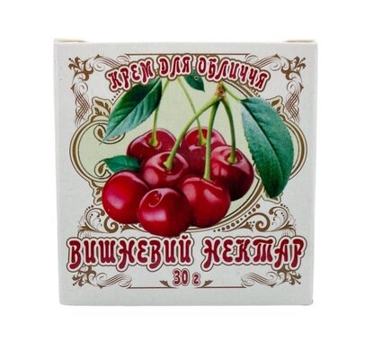 Крем для обличчя Вишневий нектар, 30 г