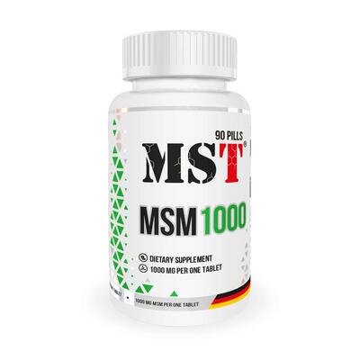 Метилсульфонілметан MST Nutrition MSM 1000, 90 таблеток
