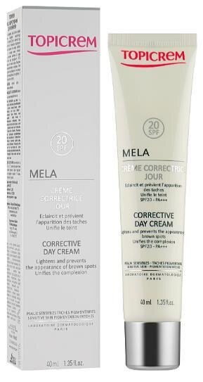 Крем для обличчя Topicrem Mela SPF20 денний коригуючий, 40 мл