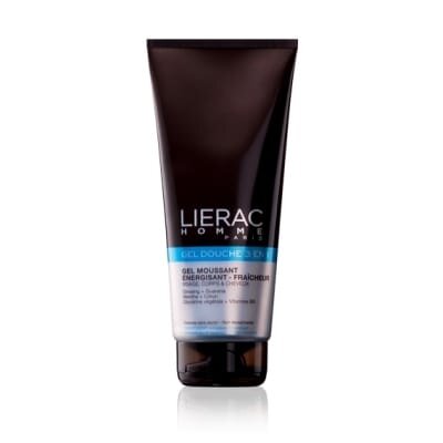 Гель 3 в 1 Lierac Homme універсальний для чоловіків, очищуючий, для обличчя, тіла та волосся, 200 мл
