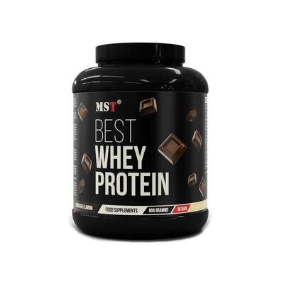 Протеїн сироватковий MST Nutrition BEST Whey Protein + Enzyme шоколад, 30 порцій, 900 г
