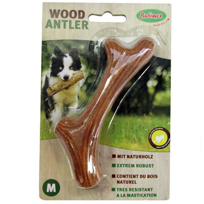 Іграшка Bubimex Wood Antler дерев'яний ріг для собак, розмір M
