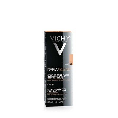 Тональний флюїд Vichy Dermablend коригуючий, тон 25, SPF 28, 30 мл