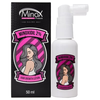 Лосьон-спрей Minox 2 для росту волосся для жінок, 50 мл