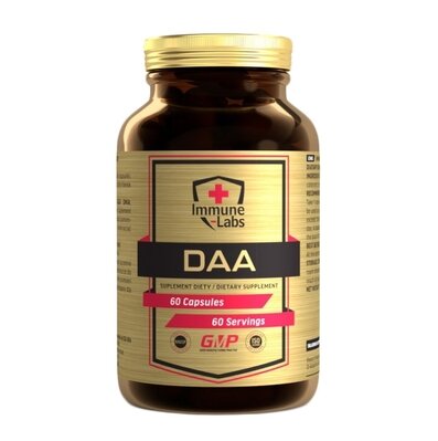 D-аспарагінова кислота Immune Labs DAA капсули по 1000 мг №60