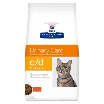 Корм лікувальний для кішок Hill's PD Feline C/D Профілактика струвітів, з куркою, 400 г