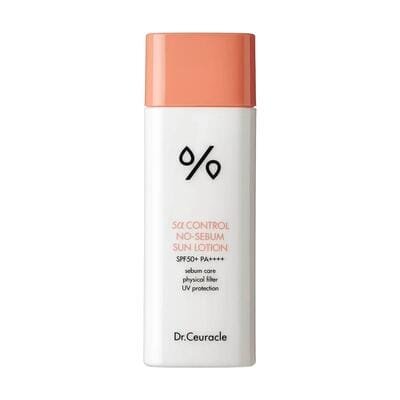 Лосьйон для обличчя сонцезахисний Dr.Ceuracle 5-alpha Control себорегулюючий SPF50+, 50 мл
