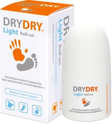 Дезодорант Dry Dry Light Roll-on, 50 мл