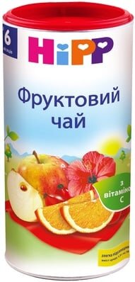 Напій HiPP Фруктовий чай, сухий швидкорозчинний, 200 г