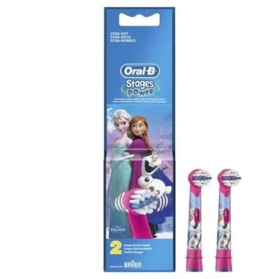 Змінні насадки для електричної зубної щітки Oral-B Kids з героями Disney Холодне Серце, 2 шт