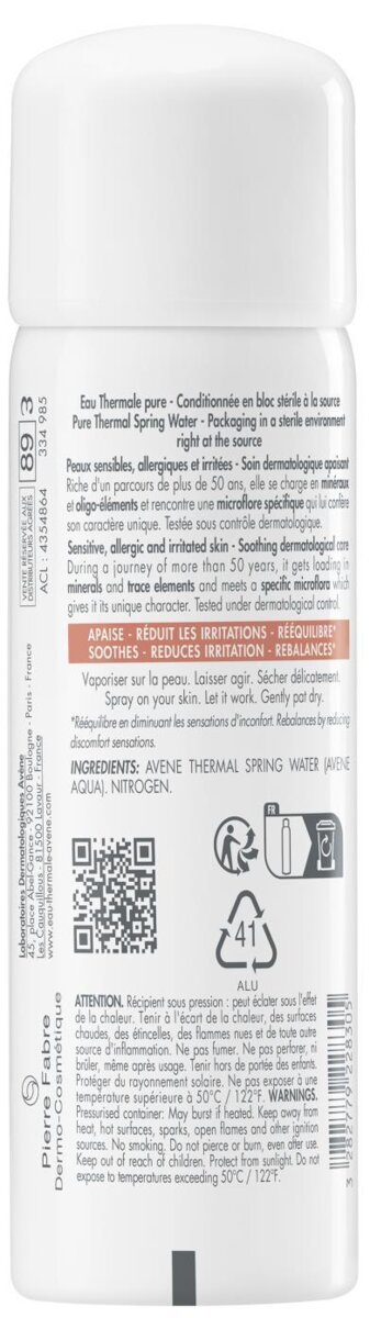 Термальна вода Avene Eau Thermale, 50 мл