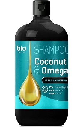 Шампунь Bio Naturell Coconut Oil & Omega 3 Ультраживлення, 946 мл