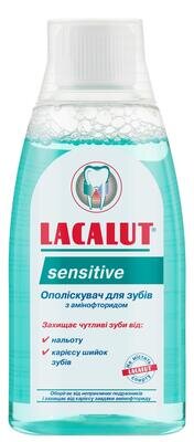 Ополіскувач для порожнини рота Lacalut Sensitive, 300 мл