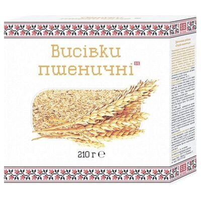 Висівки Фармаком пшеничні, 210 г