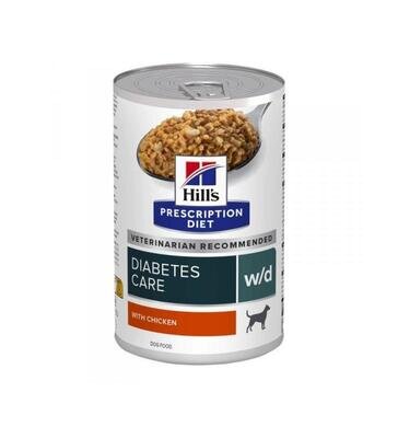 Корм вологий для собак Hill's Prescription Diet w/d Diabetes Care з куркою, 370 г