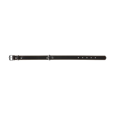 Нашийник Collar 01411 подвійний, ширина 20 мм, довжина 32-40 см чорний