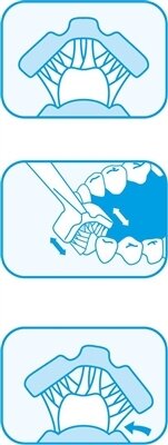 Зубна щітка Dr. Barman's Superbrush тристороння, дитяча