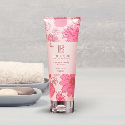 Скраб для тіла Boutique Cherry Blossom & Peony, 225 г