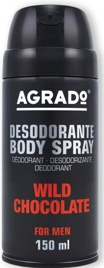 Дезодорант спрей Agrado Wild Chocolate Дикий Шоколад, 150 мл