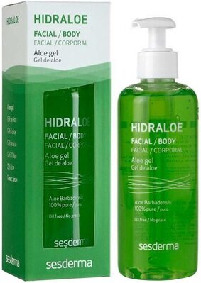 Алое-гель для обличчя і тіла Sesderma Hidraloe заспокійливий, 250 мл