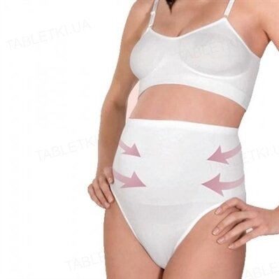 Бандаж-труси післяпологові Relaxsan RelaxMaternity Slim, артикул 5200, білі, розмір S