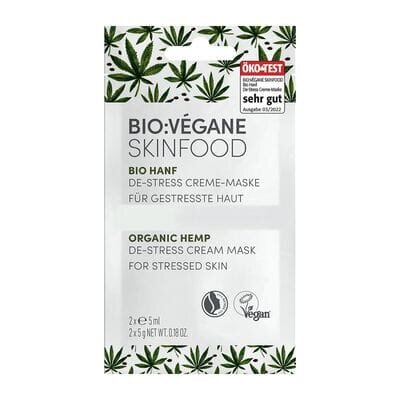Крем-маска для обличчя Bio:Vegane Organic Hemp проти стресу, 10 мл