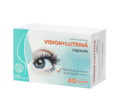 Віжн + лютеїн Vitapharm капсули №60
