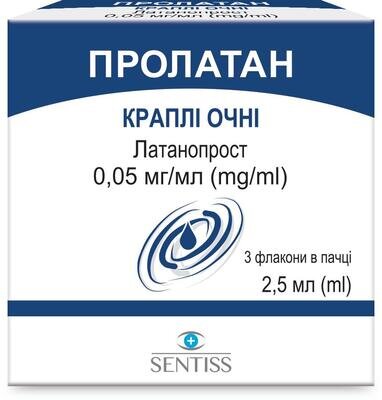 Пролатан краплі оч. 0.005 % по 2.5 мл №3 у флак.-крап.