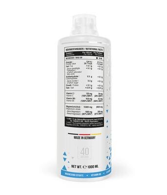 Магній та вітамін В6 MST Nutrition Magnesium citrate + Vitamin B6 вишня, 40 порцій, 1000 мл
