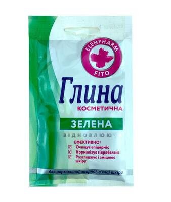 Глина зелена Elensee косметична Відновлююча, 50 г