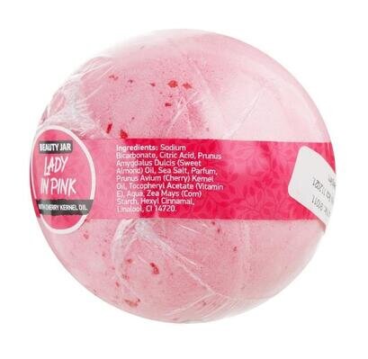 Бомбочка для ванни Beauty Jar Lady In Pink, 200 г
