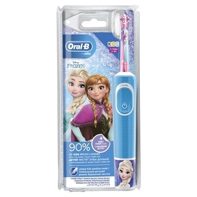 Електрична зубна щітка Braun Oral-B Kids Frozen D100.413.2К дитяча вік 3+