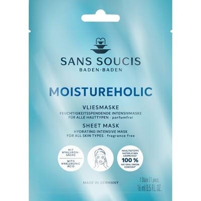 Маска тканинна Sans Soucis Moistureholic зволожувальна, 16 мл