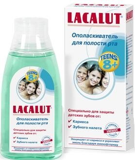 Ополіскувач для порожнини рота Lacalut Тeens, 300 мл