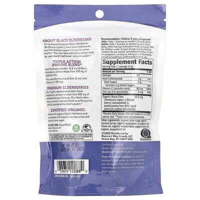 Чорна бузина та цинк Nature's Way Sambucus Zinc м'ята льодяники №24