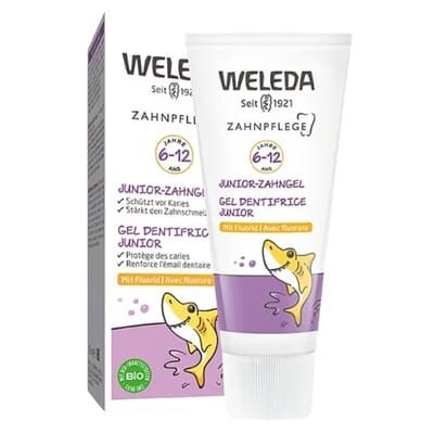 Зубний гель Weleda для дітей 6-12 років з фтором, 50 мл