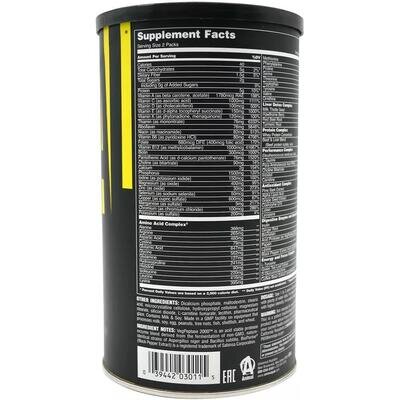 Вітаміни Universal Nutrition Animal Pak, 44 пакетики
