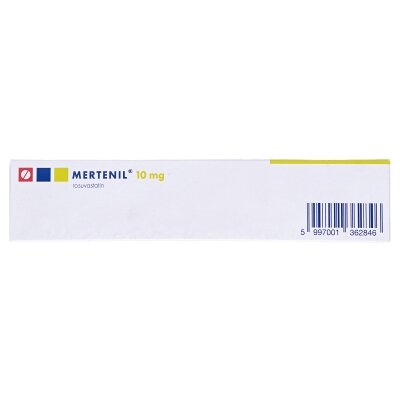 Мертеніл таблетки, в/плів. обол. по 10 мг №30 (10х3)